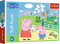 Puzzle 60 elementów Zabawy w gronie przyjaciół Świnka Peppa 17356