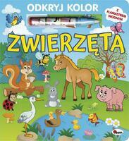 Książka Odkryj kolor, Zwierzęta