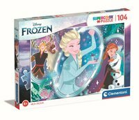 Puzzle 104el Kraina Lodu Frozen 2 25737
