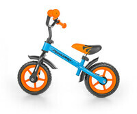 Rowerek biegowy Dragon niebiesko-pomarańczowy Milly Mally