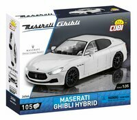 COBI 24566 Cars Maserati Ghibli Hybrid 105 klocków