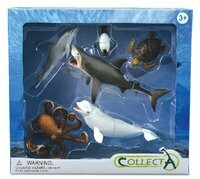 Zwierzęta morskie 6 sztuk Collecta 89868