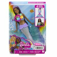 Barbie Lalka Brooklyn Syrenka migoczące światełka HDJ37