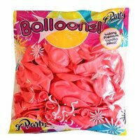 Balony B019 różowy metalik 80szt 12" 30cm