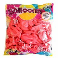 Balony B019 różowy metalik 80szt 12" 30cm