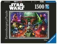 Puzzle 1500el Star Wars Boba Fett: Bounty Hunter, Luke Skywalker, Han-Solo