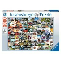 RAVENSBURGER Puzzle 3000el 99 Momentów VW Volkswagena 160181