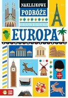 Książka Naklejkowe podróże, Europa