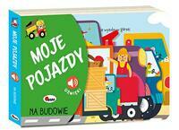Książka dla dzieci z dźwiękami Moje pojazdy na budowie