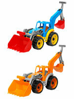 Traktor, spychacz, koparka TechnoK różne kolory