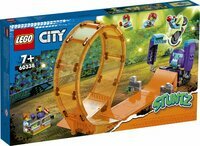 LEGO 60338 LEGO City Miażdżąca pętla kaskaderska z szympansem