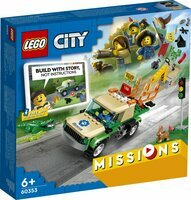 LEGO 60353 CITY Misja ratowania dzikich zwierząt