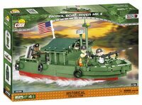 Cobi 2238 Historical Collection Vietnam War Wojna w Wietnamie Patrol Boat River Mk II