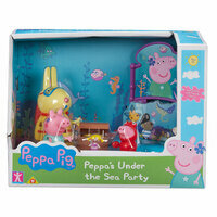 Figurki Świnka Peppa Podwodny świat, 3 figurki z bajki Świnka Peppa + akcesoria
