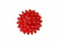 Piłka sensoryczna do masażu i rehabilitacji, 5,4 cm czerwona 