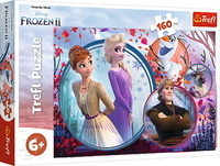 Puzzle Siostrzana Przygoda 160el. Disney Frozen 2 Trefl