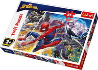 Puzzle Nieustraszony Spiderman 24el. Marvel, Trefl