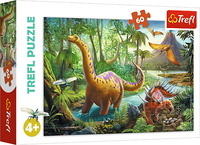 Puzzle Wędrówka Dinozaurów 60el. Trefl