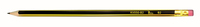 Ołówek techniczny z gumką B2 TETIS
