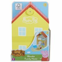 Świnka Peppa - Drewniany domek rodzinny 07213