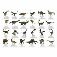 Podkład oklejany edukacyjny Dinozaury Derform