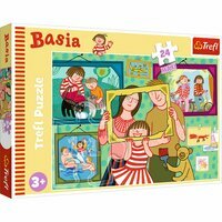 Puzzle Maxi 24el, Basia i jej dzień, Trefl