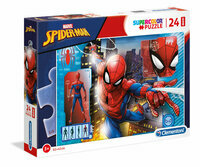 Puzzle 24 el. Maxi Spiderman Clementoni