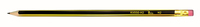 Ołówek techniczny z gumką H2 TETIS