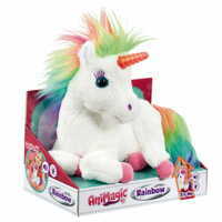 Interaktywny jednorożec AniMagic Rainbow My Glowing Unicorn 2 wzory