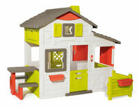 SMOBY Domek Neo Friends House z ogródkiem i stolikiem piknikowym 810203