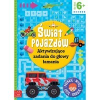 Książka Świat pojazdów. Aktywizujące zadania do głowy łamania. Poznaję, myślę, liczę, koduję