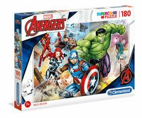 Clementoni Puzzle 180el Avengers, Kapitan Ameryka, Ironman, Hulk