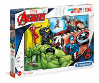 Puzzle 104el Avengers, Venom, Ant-man, Kapitan Ameryka, Hulk, Thor