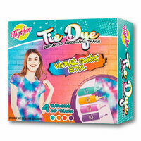 Kreatywny zestaw do farbowania tkanin Tie Dye pastel 4 barwniki