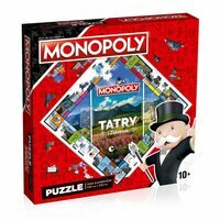 Puzzle 1000el Monopoly - Tatry i Zakopane WINNING MOVES
