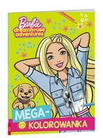 Ameet, Megakolorowanka Barbie Dreamhouse Adventures naklejki do kolorowania KOL-1202