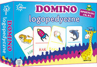 Gra edukacyjna Domino logopedyczne 2 wzory