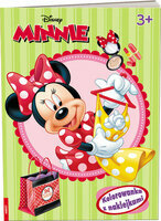 Ameet, Książka MINNIE, Kolorowanka z naklejkami NA-9114