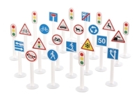 Zestaw znaków drogowych 24 elementy
