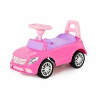 Jeździk samochód dla dziewczynki Super Car z sygnałem dźwiękowym