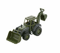 Traktor koparko-ładowarka wojskowy