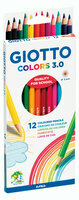 Kredki ołówkowe Gioto Colors 3.0 12 kolorów