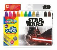 Kredki świecowe żelowe wykręcane w sztyfcie Star Wars 12 kolorów, Darth Vader