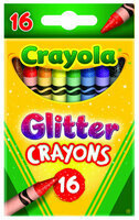 Kredki brokatowe 16 kolorów Crayola