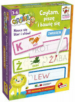 Carotina Bawię się, czytam i piszę. Zwierzęta 86931