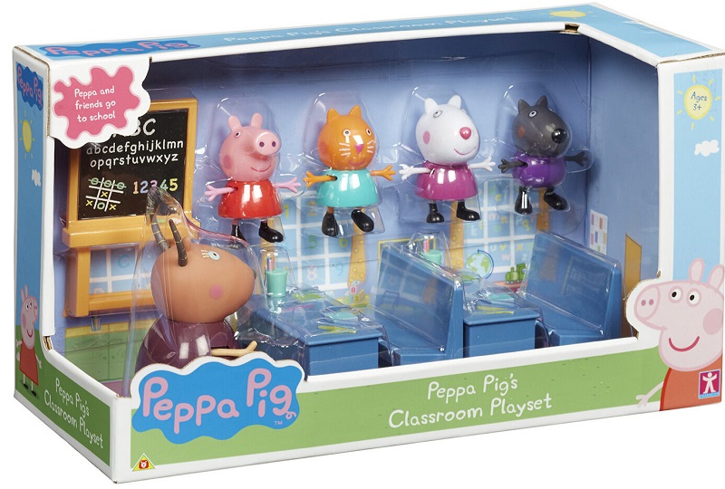  Świnka Peppa figurki z bajki - Klasa Peppy 
